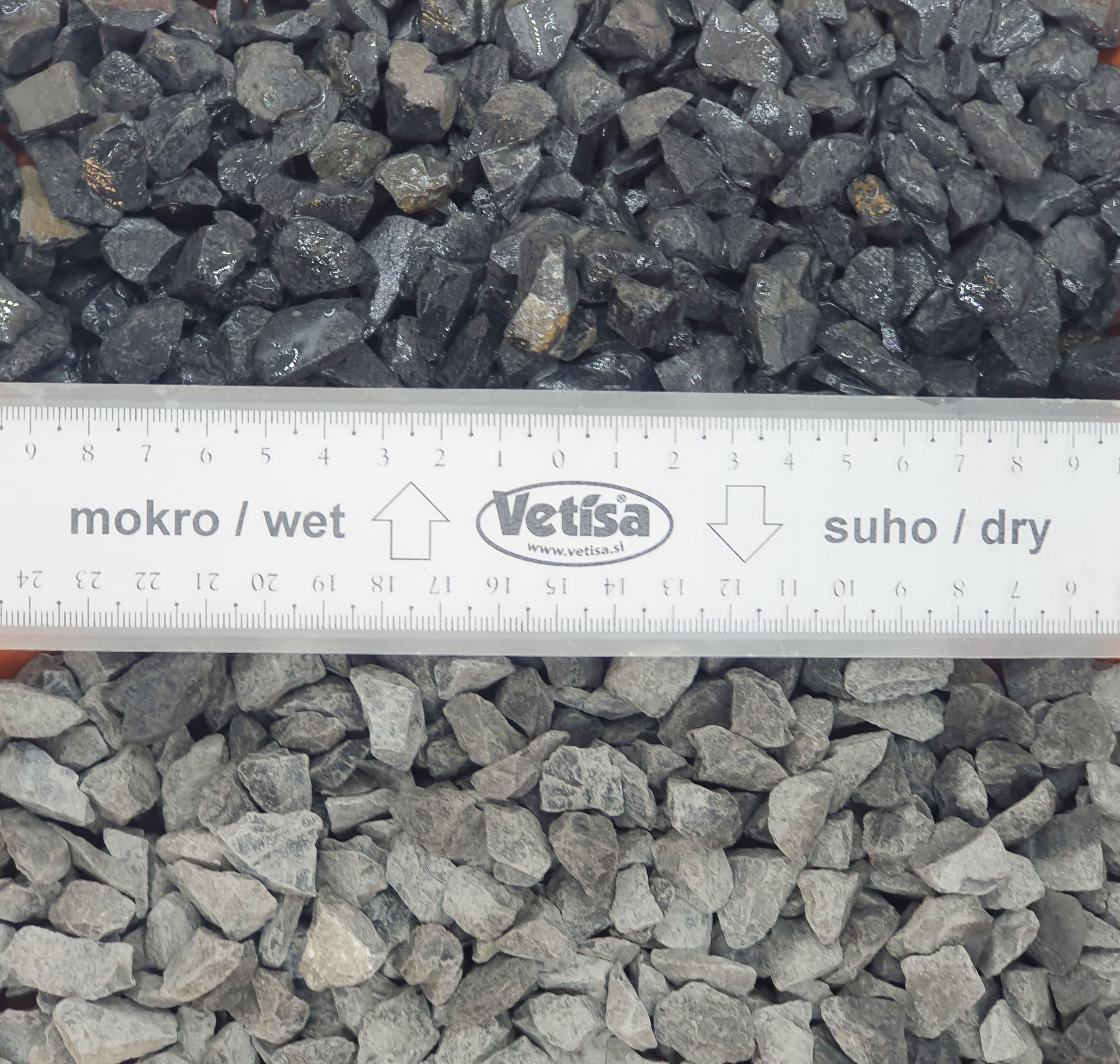 Vetisa- Nero Ebano 25KG (12-16 mm) 48/p - Crni mramorni pijesak